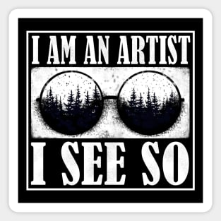 I Artist Sticker